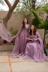 Omal By Komal Stitched 2 Piece Summer Collection'2025-HOOR (Frock & Dupatta)