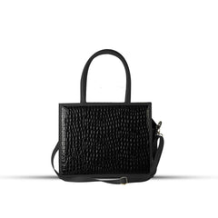 Kiara Black women's shoulder bag in black by Bag X