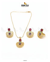 NECKLACE-0781 Multi - Zeesy Jewellery