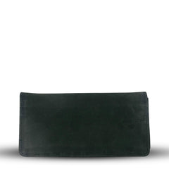 Long Leather Wallet Grey - Bag X
