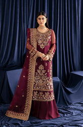 Zebaish By Fabiha Fatima Unstitched 3 Piece Formals Collection'2025-Raya