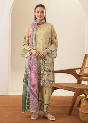 Solace by Meerak Stitched 3 Piece Summer Lawn Suit-DL 04