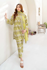 Ziva By Humdum Stitched 3 Piece Printed Lawn Collection'2025-D05