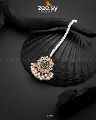 Rosebud Bindiya Green - Zeesy Jewellery