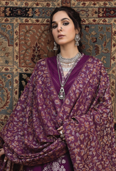 Denara By Humdum Unstitched 3 Piece Winter Shawl Collection'2024