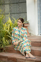 Aqs N Man 2PC Matching Separates Lawn Suit | AM-006