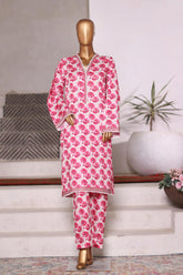 Bin Saeed Stitched 2 Piece Co Ords Cotton Vol-03 Collection'2025-WC-2467-Pink