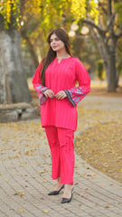 Dhaga Stitched 2 Piece Crepe Suit-Senore