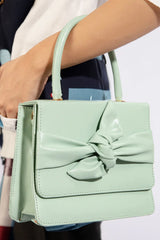 Fineur Handbag ElleKnot - Cyan