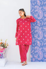 Dhaga Stitched 2 Piece Lawn Suit-Matching separate 0024