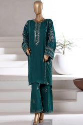 Vybe By Sada Bahar Stitched Co Ords Premium Winter Fabric Suit-MEK-252-Green