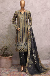 HZ Stitched 3 Piece Khaddar Prints Vol-02 Collection'2025-KPT-2568