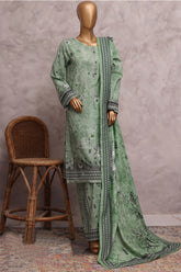 HZ Stitched 3 Piece Khaddar Prints Vol-02 Collection'2025-KPT-2572