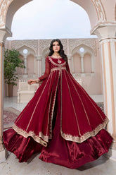 Mashal e Mohabbat By Haniumaimaz Stitched 2 Piece Formals Suit-MAHI
