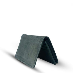 Long Leather Wallet Grey - Bag X