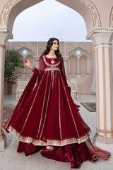 Mashal e Mohabbat By Haniumaimaz Stitched 2 Piece Formals Suit-MAHI