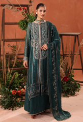 Heer By Humdum Stitched 3 Piece Formals Vol-02 Collection'2025-D03