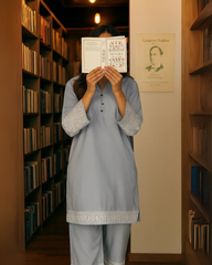 Noor E Rang by Ayla Studio Stitched 2 Piece Summer Collection'2025-Neelofar