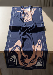 Nairah Summer Stoles Wrap-Midnight Marble