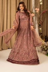 House Of Chiffon By Humdum Unstitched 3 Piece Luxury Formals Suit-D12