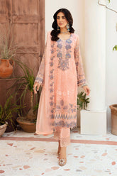 Ramsha Unstitched 3 Piece Luxury Emb Chiffon Vol-26 Suit-F-2605