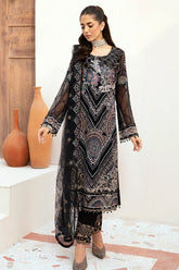 Ramsha Unstitched 3 Piece Luxury Emb Chiffon Vol-26 Suit-F-2606