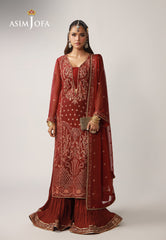 Layaan By Asim Jofa Unstitched 3 Piece Festive Formals Suit-AJULO-11