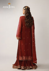 Layaan By Asim Jofa Unstitched 3 Piece Festive Formals Suit-AJULO-11