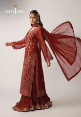 Layaan By Asim Jofa Unstitched 3 Piece Festive Formals Suit-AJULO-11