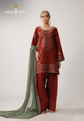 Layaan By Asim Jofa Unstitched 3 Piece Festive Formals Suit-AJULO-05