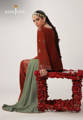 Layaan By Asim Jofa Unstitched 3 Piece Festive Formals Suit-AJULO-05