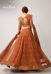 Layaan By Asim Jofa Unstitched 3 Piece Festive Formals Suit-AJULO-01