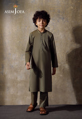 Ethnic RTW by Asim Jofa Kurta Pajama Kids Vol-02 Suit-AJBKT-08
