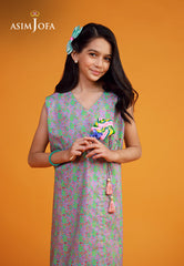 Asim Jofa Kids Pret 25 Ajkp-02 Stitched Printed Cambric 2 Pcs