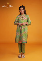 Asim Jofa Kids Pret 25 Ajkp-04 Stitched Printed Cambric 2 Pcs