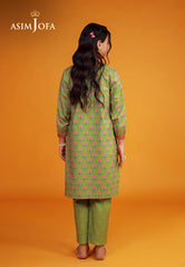 Asim Jofa Kids Pret 25 Ajkp-04 Stitched Printed Cambric 2 Pcs