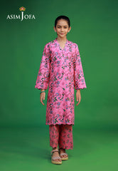Asim Jofa Kids Pret 25 Ajkp-05 Stitched Printed Cambric 2 Pcs