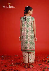 Asim Jofa Kids Pret 25 Ajkp-01 Stitched Printed Cambric 2 Pcs