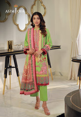 Asim Jofa Prints Vol 6 Ajun-13 Printed Lawn 3 Pcs