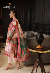 Asim Jofa Prints Vol 6 Ajun-02 Printed Lawn 3 Pcs
