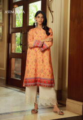 Asim Jofa Silk Symphony Ajss-07 Printed Raw Silk 1Pc