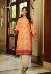 Asim Jofa Silk Symphony Ajss-07 Printed Raw Silk 1Pc