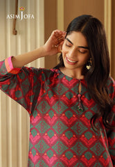 Asim Jofa Silk Symphony Ajss-03 Printed Raw Silk 1Pc