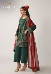 Layaan By Asim Jofa Unstitched 3 Piece Festive Formals Suit-AJULO-12