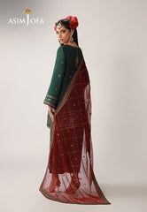 Layaan By Asim Jofa Unstitched 3 Piece Festive Formals Suit-AJULO-12