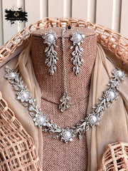 Made For Her-Zarelle Zircon Necklace Set - KSTP1047