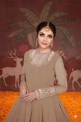 Gulab By Haniumaimaz Stitched 2 Piece Formals Suit-ABRISH