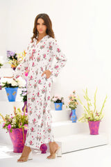 Dhaga Stitched 2 Piece Lawn Suit-Matching separate 0026