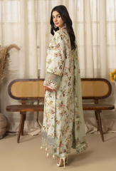 Senora By Humdum Unstitched 3 Piece Emb Printed Lawn Collection'2025-D-09
