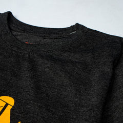 Kjunction Boys Half Sleeves-Printed T-Shirt Color Charcoal ( awesome)